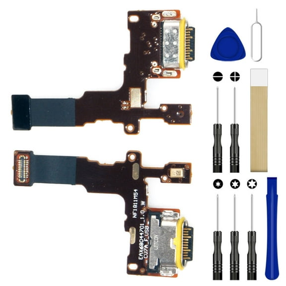 1 Pcs For Cricket LG Stylo 4 LM-Q710CS Replacement USB Charge Charging Port Flex Cable Tool