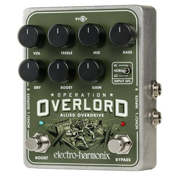 Electro-Harmonix Operation Overlord Overdrive Pedal