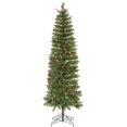 thumbnail image 1 of Vickerman 7.5' Salinas Pencil Artificial Christmas Tree with 300 Warm White LED Lights, 1 of 1
