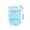 Blue, variant on Under 1$ Product! Red Square Metal Mesh Pen Holder, Desk Organizer with Rolled Edge, Durable Multifunctional Storage Cup for Stationery, Scissors & Office Supplies