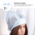 thumbnail image 3 of QUMIIRITY 6Pcs Highlighting Cap with Hooks Hair Dye Tool for Salon and Home Use Assorted Color Plastic, 3 of 8