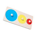 thumbnail image 1 of Xuanheng Preschool Early Learning three dimensional Three Holes Round, 1 of 6