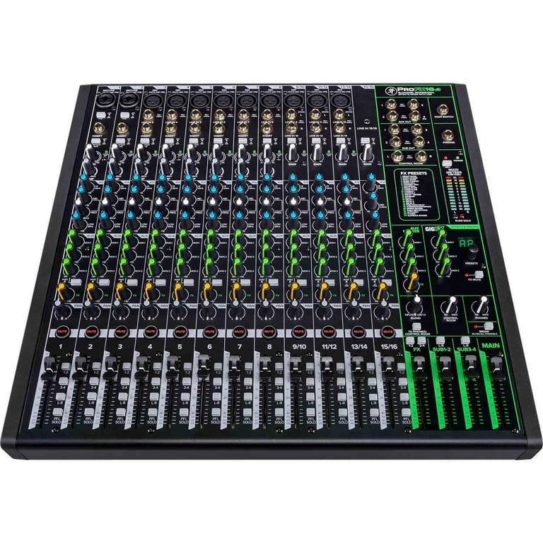 Mackie ProFX16v3 16 Channel 4-bus Professional Effects Mixer