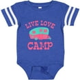 thumbnail image 3 of Inktastic Live Love Camp Rv Girls Baby Bodysuit, 3 of 5