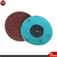 thumbnail image 5 of FABLE- 25Pcs 3Inch 36 Grit Aluminum Oxide Roll Lock Die Grinder Sanding Grinding Disc, 5 of 5