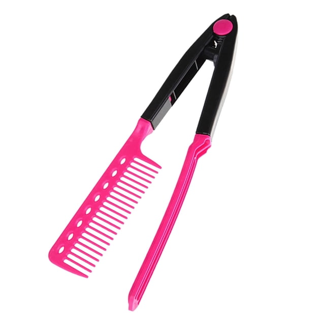 Peine para alisar el cabello Sunnimix Peine alisador de pelo tipo V