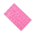 thumbnail image 1 of Matsuzay Molde de pastel de silicona en forma de letra Molde de postre Sugarcraft Moldes de decoración Galletas Utensilios para hornear Type2 NO2, 1 of 6