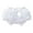 White, variant on Shorts for Girls Comfortable Pink Shorts Elastic Girls Pants Size 6-12 Months