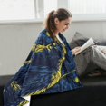thumbnail image 5 of Starry Night Sasquatch Fleece Blanket, Super Soft Cozy Throw Blanket Lightweight, Fuzzy Comfy, Flannel, Fit for Couch, Sofa, Bed, Dorm, 5 of 5