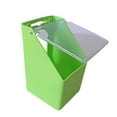 thumbnail image 3 of Dispensador de agua para pájaros jinwen Comedero para palomas caja colgante verde, 3 of 8