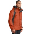 thumbnail image 4 of Port Authority Men's Perfect Microfleece Jacket_Dark Cadmium Orange/Shadow_3XL, 4 of 6