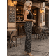 thumbnail image 4 of Pants Mujer Corte Ancho Unitalla Diseño Moderno y Fresco para Verano, 4 of 5