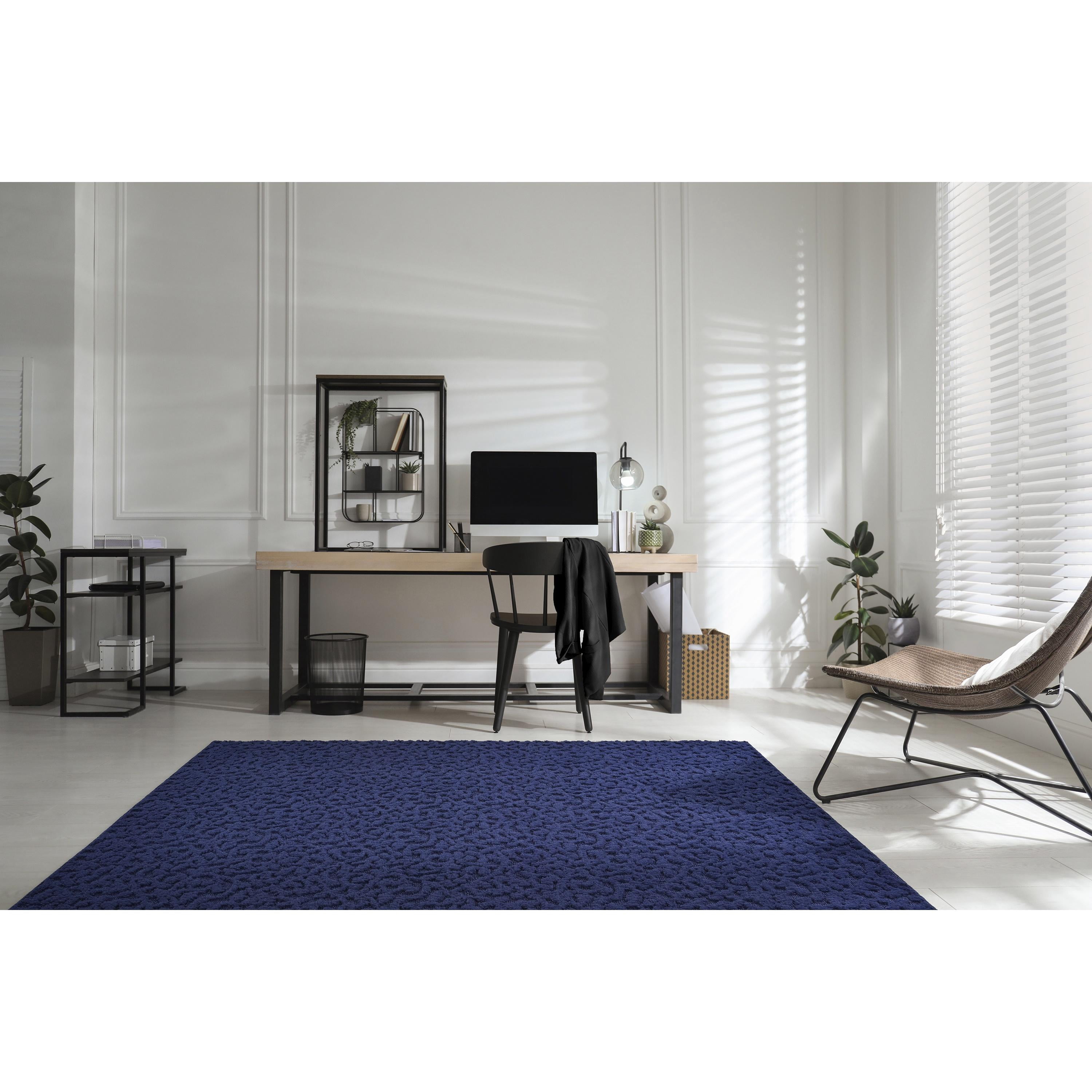 Garland Rug Ivy Navy Indoor Area Rug, 5' x 7'