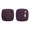 DeepPurple, variant on Mini Lychee Pattern Coin Purse, Solid Color Buckle Key Earphone Storage Bag, Casual Change Pouch for Daily Use