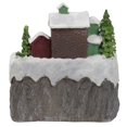 thumbnail image 5 of Northlight 7" Lighted Village with Rotating Train Christmas Decoration, 5 of 5