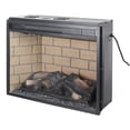 thumbnail image 5 of 23" Wall Mounted Fireplace Heater, Inserts Electric Fireplace Recessed Quartz Electric Heater with Adjustable 11 Temperature, 5 of 8