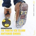 thumbnail image 2 of Silicone Climbing Non-Slip Shoe Grip Anti-Skid Snow Ice Climbing Shoe Spikes Grips, 2 of 6