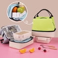 thumbnail image 3 of Bolsa De Almuerzo Aislada ANGGREK Bolsa Bento Box Gran Capacidad, 3 of 7