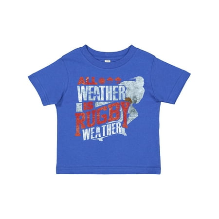 

Inktastic Rugby Weather Gift Toddler Boy or Toddler Girl T-Shirt