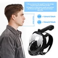 thumbnail image 5 of RHYBOR Full Face Snorkel Mask for Adults Teen, Removable View Snorkeling Masks, Safe Breathing Anti-Fog Anti-Leak Snorkling Set Sizes L/XL, 5 of 10