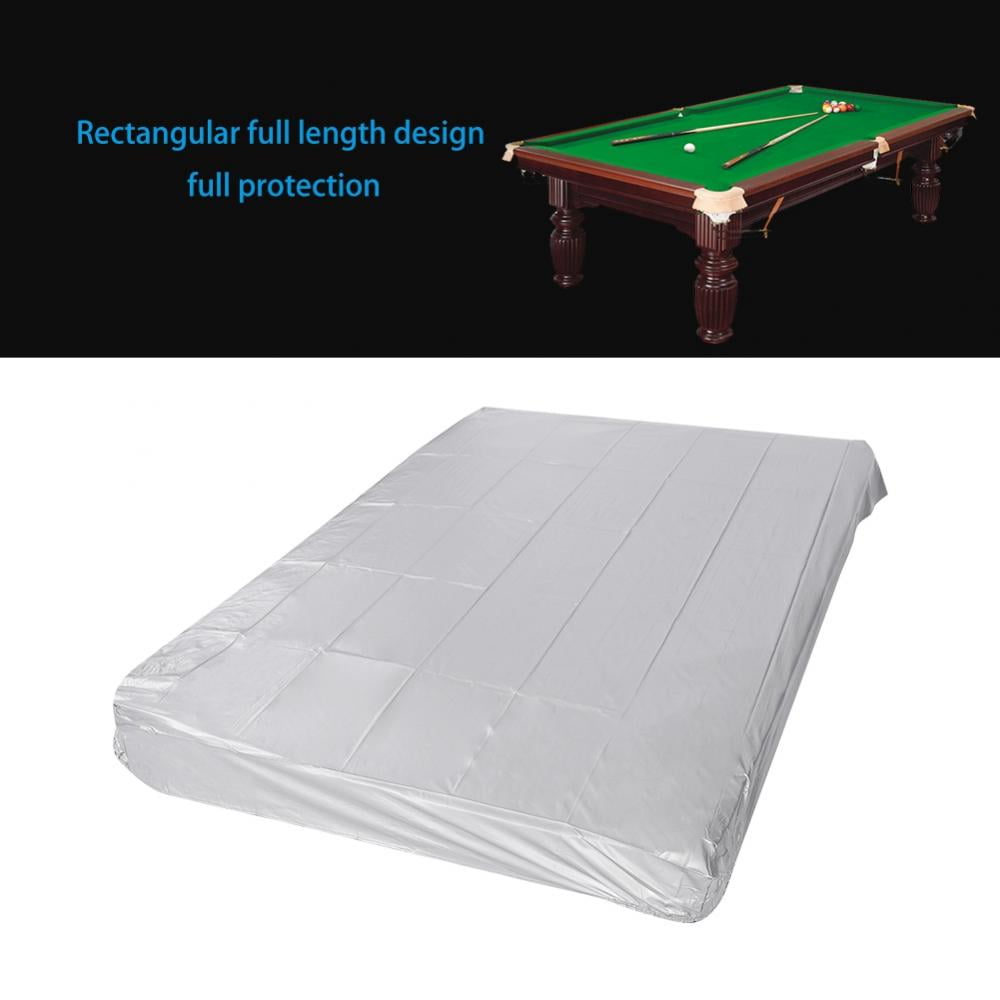 7/8/9ft Outdoor Pool Snooker Billiard Table Cover Polyester Waterproof Dust Cap 