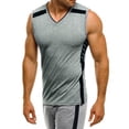 thumbnail image 4 of Dovford Men's V Neck Tank Top Lightweight Athletic Solid Sleeveless T-Shirt 2025, 4 of 6