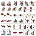 thumbnail image 2 of Arkansas Razorbacks Licensed Memory Match Game, 2 of 6