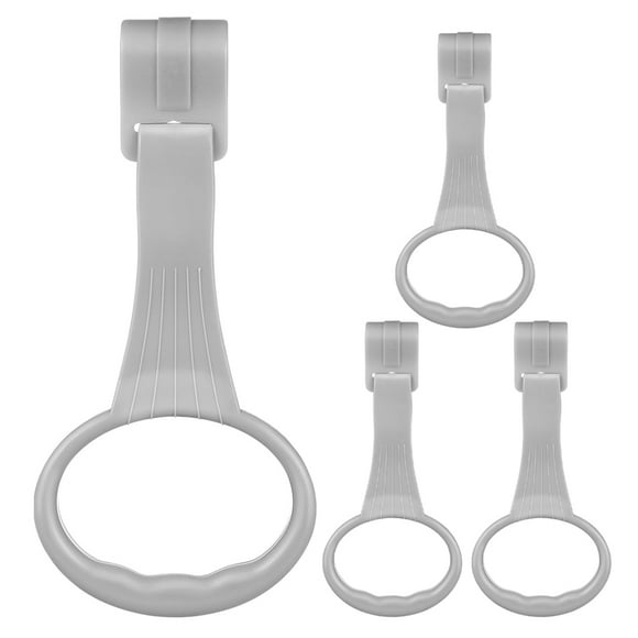4 anillos de dominadas para bebés, herramienta para desarrollar la fuerza de los brazos, anillos colgantes, asistente de seguridad para caminar, barra de dominadas para niños pequeños.