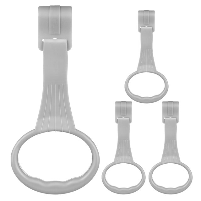 4 anillos de dominadas para bebés, herramienta para desarrollar la fuerza de los brazos, anillos colgantes, asistente de seguridad para caminar, barra de dominadas para niños pequeños.