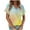 #B=Multicolor, variant on Scyoekwg Graphic Tees for Women Summer Tie-Dye Shirts Casual V Neck Short Sleeve T Shirts Loose Lightweight Blouses (#B=Multicolor,XXL)