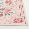 thumbnail image 6 of Mainstays Pink Floral Faux Fur Indoor Area Rug, 4 ft x 5 ft 6 in, 6 of 9