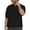 Black, variant on Sngxgn Mens Shirt Short Sleeve Casual Polo Shirts for Men(Grey,XXXL)
