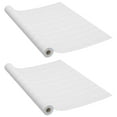 thumbnail image 2 of vidaXL Adhesive Door Film Set of 2 White wood PVC 82.7 x 35.4 in, 2 of 6