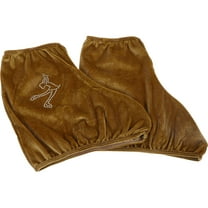 HONMEET 1 Pair Brown Protective Skating Boot Covers for Roller and Ice Skates, Wear-Resistant Gear