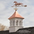 thumbnail image 3 of Horse Weathervane with Arrow, Pure Copper - 45"L, 3 of 3