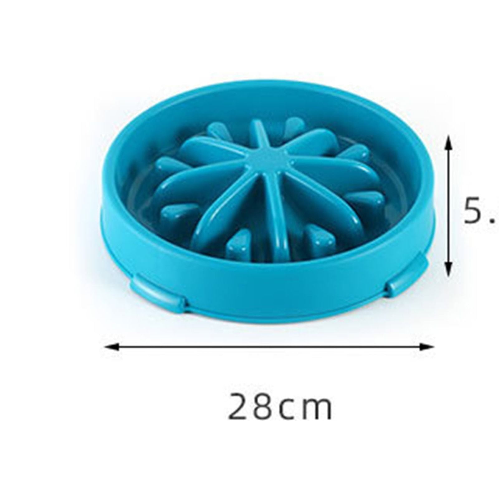 YIFAEUX Dog Slow Feeder Bowl Large Breed Unbreakable Safe Slow Down Eating Reduce Bloating Dog Bowl Easy to Clean Maze Pet Feeder with Non-Slip Bottom for Healthy Eating