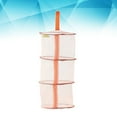thumbnail image 5 of 2 PCS Clothes Drying Rack 3 Layer Hanging Basket Travel Drying Rack Laundry Net Bra Hanging Basket, 5 of 6