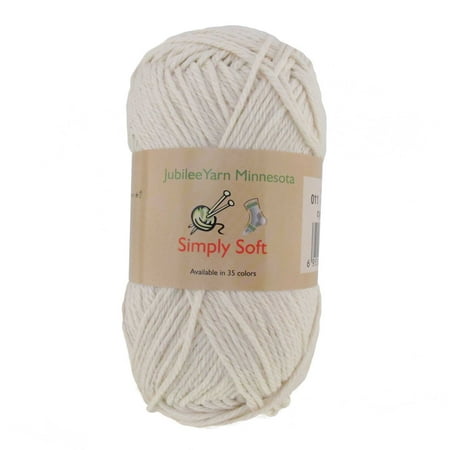 Peaches Plum - BambooMN Brand - Simply Soft Yarn 100g - 2 Skeins - 50% Cotton 50% Polyestser - Milkyway - Color 011