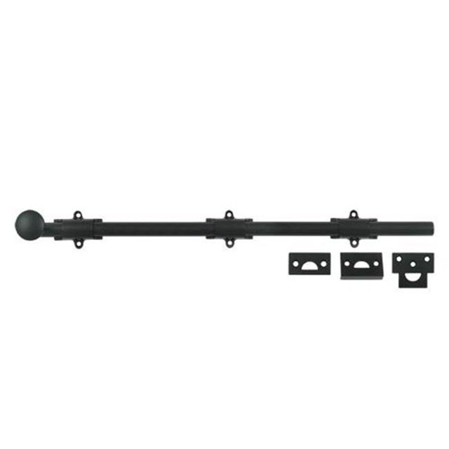 Boulon de Surface Robuste de 18 Po&44; Noir - Solide