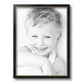 thumbnail image 2 of ArtToFrames 12" x 16" Black Square with Gold Beads Picture Frame, 12x16 inch Black Wood Poster Frame (WOM-5021), 5 Pack, 2 of 7