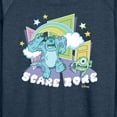 thumbnail image 3 of Monsters Inc. - Scare Zone In The Clouds  - Women's Lightweight French Terry Long Sleeve Shirt, 3 of 5