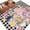 Black, variant on Large Area Rugs for Living Room Bedroom, Bunny Easter 8'x10' Rug Washable Carpet Runner Indoor Outdoor, Eggs Plaid Spring Floral Black White Farmhouse Non Slip Floor Mats Rug for Kitchen, Patio