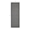 thumbnail image 4 of Mainstays Farmhouse Faux Sisal Olefin Gray Border Indoor Hallway Runner Rug, 2'x6', 4 of 10