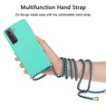 thumbnail image 3 of Gift compatible Samsung Galaxy S23 Fe Shockproof Case Biodegradable Wheat Straw+tpu Phone Cover With Lanyard, 3 of 4
