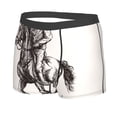 thumbnail image 2 of Daiia Cowboy Ride A Horse Men's Underwear Boxer Briefs, Cotton Stretch Moisture-Wicking Underwear-X-Large, 2 of 9