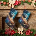 thumbnail image 6 of Defioc Colorful Planet Universe for Christmas Stockings 18" Personalized Holiday Stocking for Family, Farmhouse Decor, Xmas Tree Decoration, 1 Pack, 6 of 7