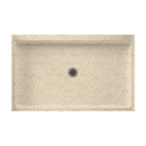 Swan Solid Surface 34 X 54 Single Threshold Shower Base Walmart Com Walmart Com