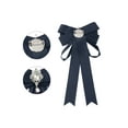 thumbnail image 3 of INSPIRE CHIC Women's Pre-Tied Neck Tie Ribbon Elegant Bowknot Bow Tie Bow Tie Brooches, 3 of 5