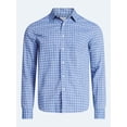 thumbnail image 6 of Free Assembly Men’s Linen Blend Shirt with Long Sleeves, Sizes S-3XL, 6 of 6