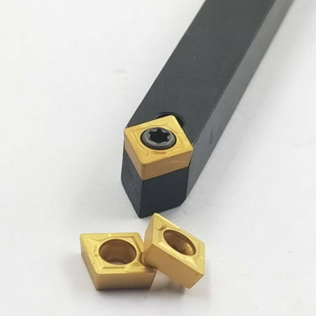 

Lathe turn tool SCMCN0808H06-80 8×100mm holder for 2PC CCMT060204 Carbide insert